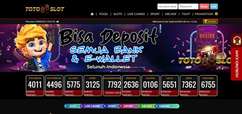 Situs Toto Slot Terbaik untuk Pengalaman Bermain Maksimal