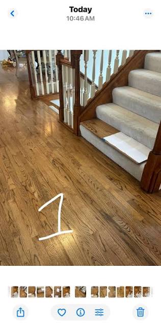 How to Coordinate Red Oak Stair Treads with Hardwood Flooring